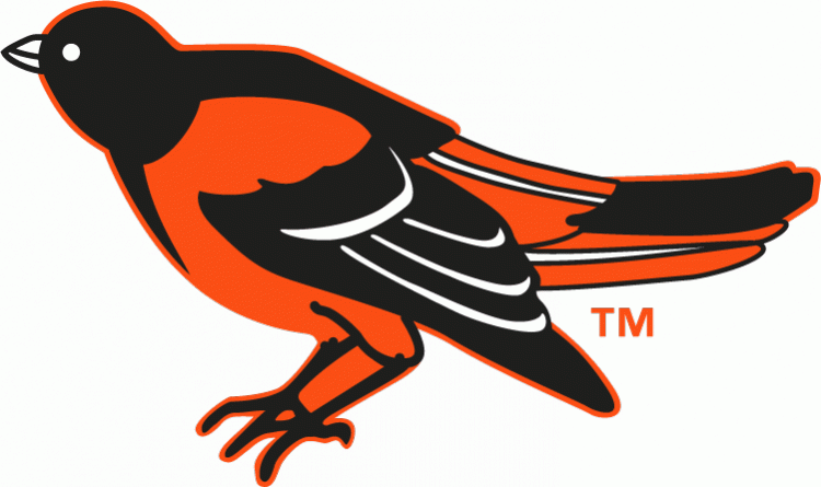 Baltimore Orioles Bird Logo - Baltimore Orioles Alternate Logo 1989 97. Vintage Sports Logos