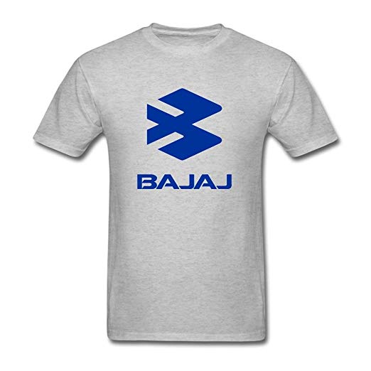 Bajaj Logo - XIULUAN Men's Bajaj Logo T Shirt Size L ColorName Short