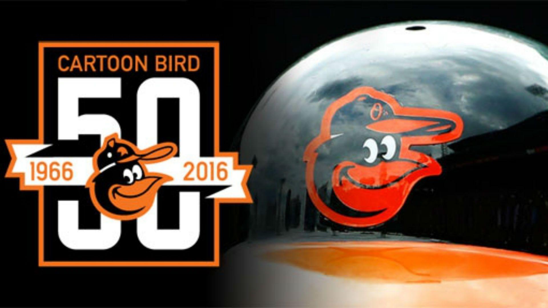 Baltimore Orioles Bird Logo - All hail the Orioles' cartoon bird on its 50th anniversary | MLB ...