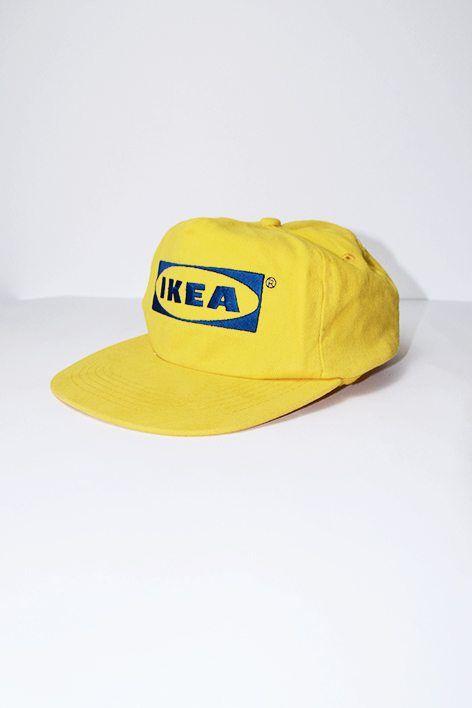 IKEA Yellow Logo - IKEA logo yellow snapback cap | HOT MILK vintage clothing | Online ...