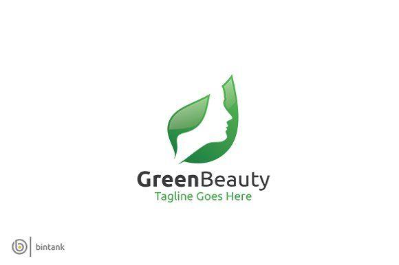 Green Beauty Logo - Green Beauty Logo ~ Logo Templates ~ Creative Market