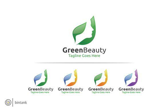 Green Beauty Logo - Green Beauty Logo ~ Logo Templates ~ Creative Market