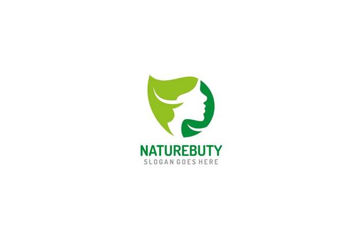 Green Beauty Logo - Download 118 Hair Graphic Templates - Envato Elements