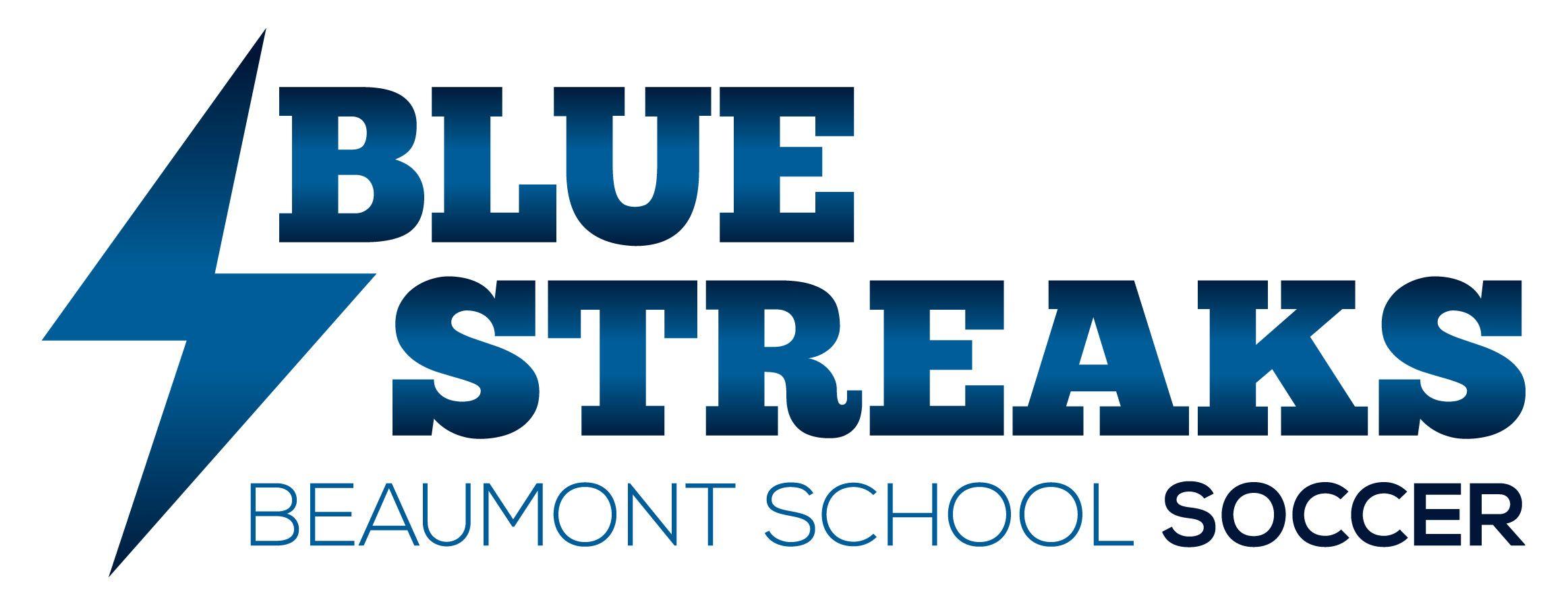 Blue Beaumont Logo - Beaumont School - Team Home Beaumont School Blue Streaks Sports