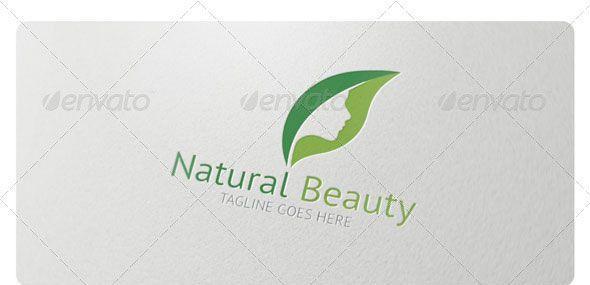 Green Beauty Logo - High Quality Nature Logo Design Templates. Web & Graphic Design