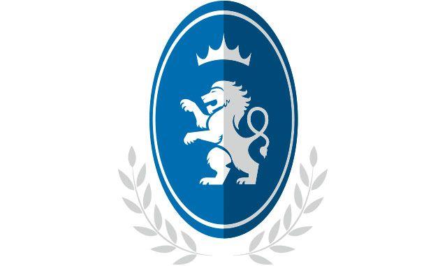 Blue and White Football Logo - football (kottke.org)