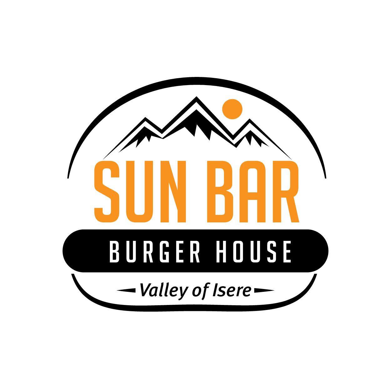 Sun Restaurant Logo - Restaurant Logo Design for Sun Bar. Burger house. Valley of Isere by ...