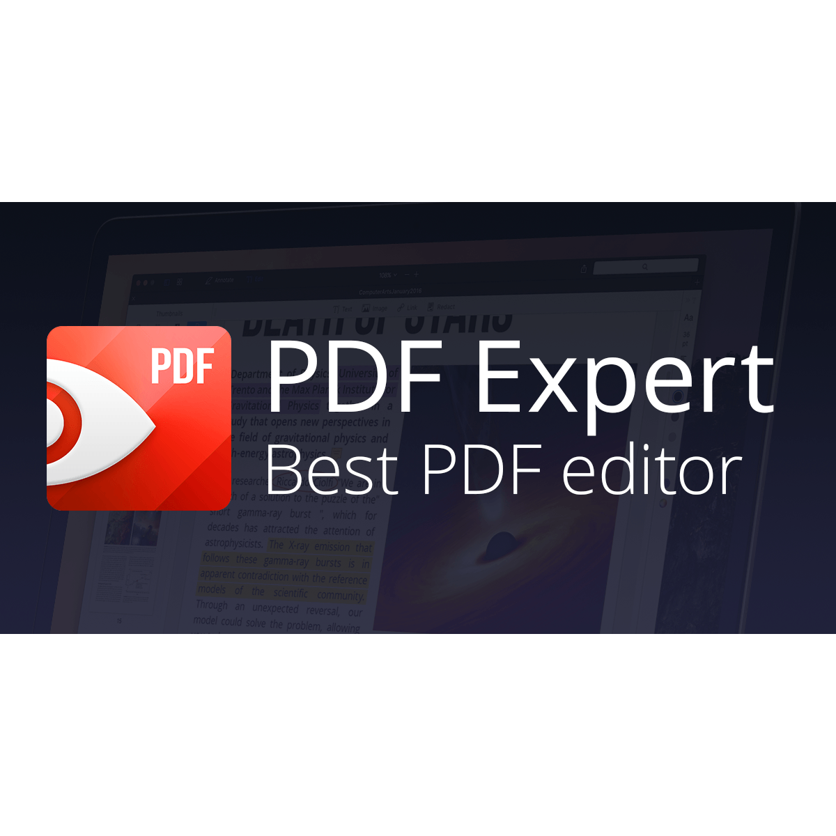 PDF Logo - PDF Editor and Reader for Mac