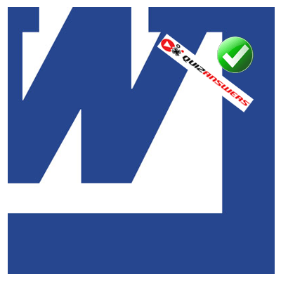 Red and White for the W Logo - Red and blue square Logos
