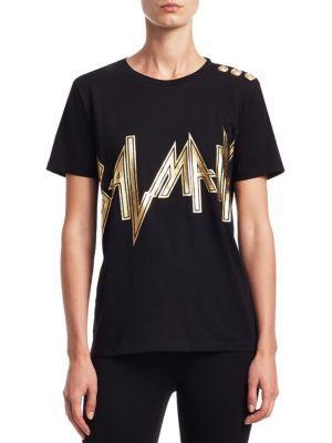 Balmain Gold Logo - BALMAIN Gold Logo T-Shirt. #balmain #cloth # | Balmain | Pinterest ...