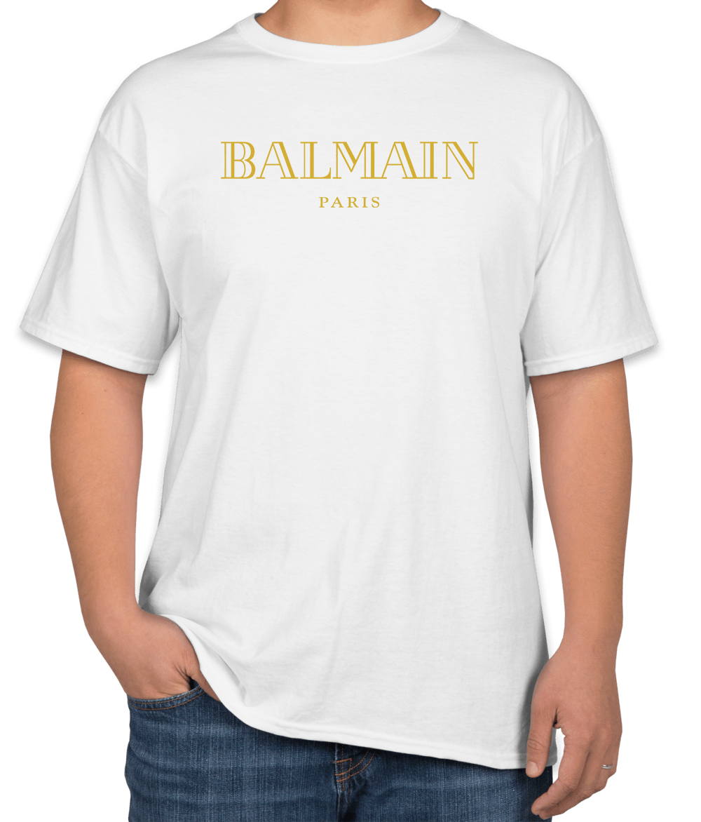 Balmain Gold Logo - Balmain Gold Logo Unisex T-Shirt - | fashion. | Pinterest | T shirt ...