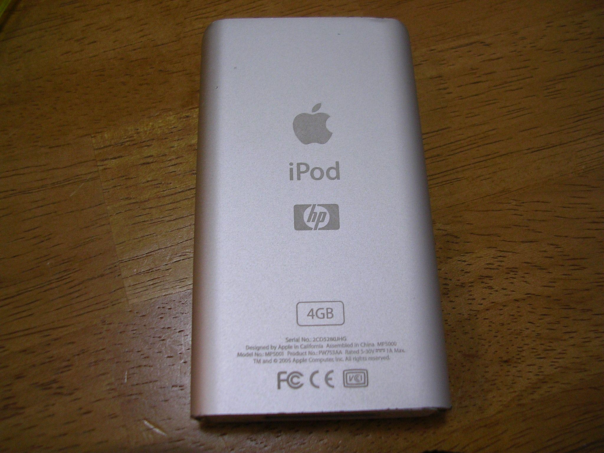Hewlett-Packard Invent Logo - iPod HP