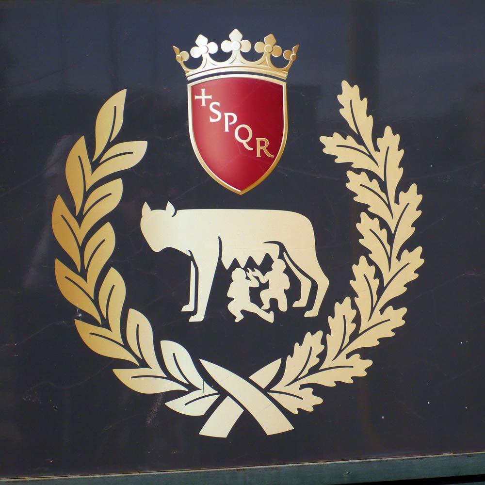Roman Symbol Logo - LUPA