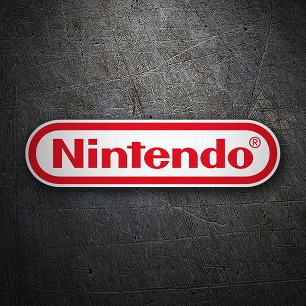 Nintendo Logo - Sticker Nintendo Logo