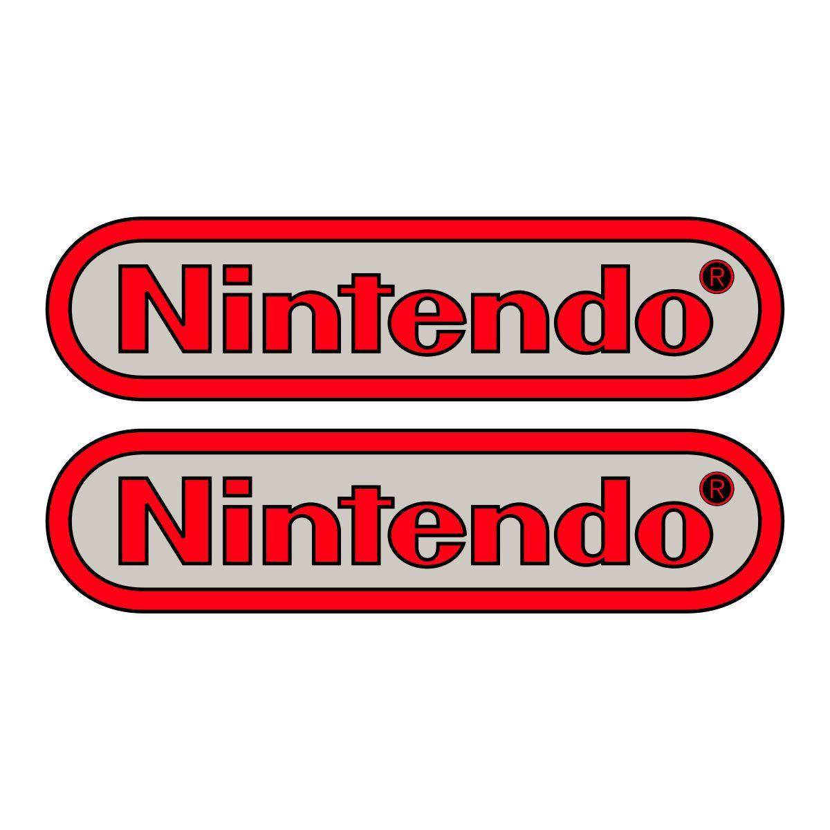 Nintendo Logo - PlayChoice Nintendo Logo Side Art Set – Escape Pod Online