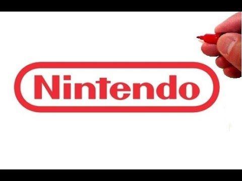 Nintendo Logo - How to Draw the Nintendo Logo - YouTube