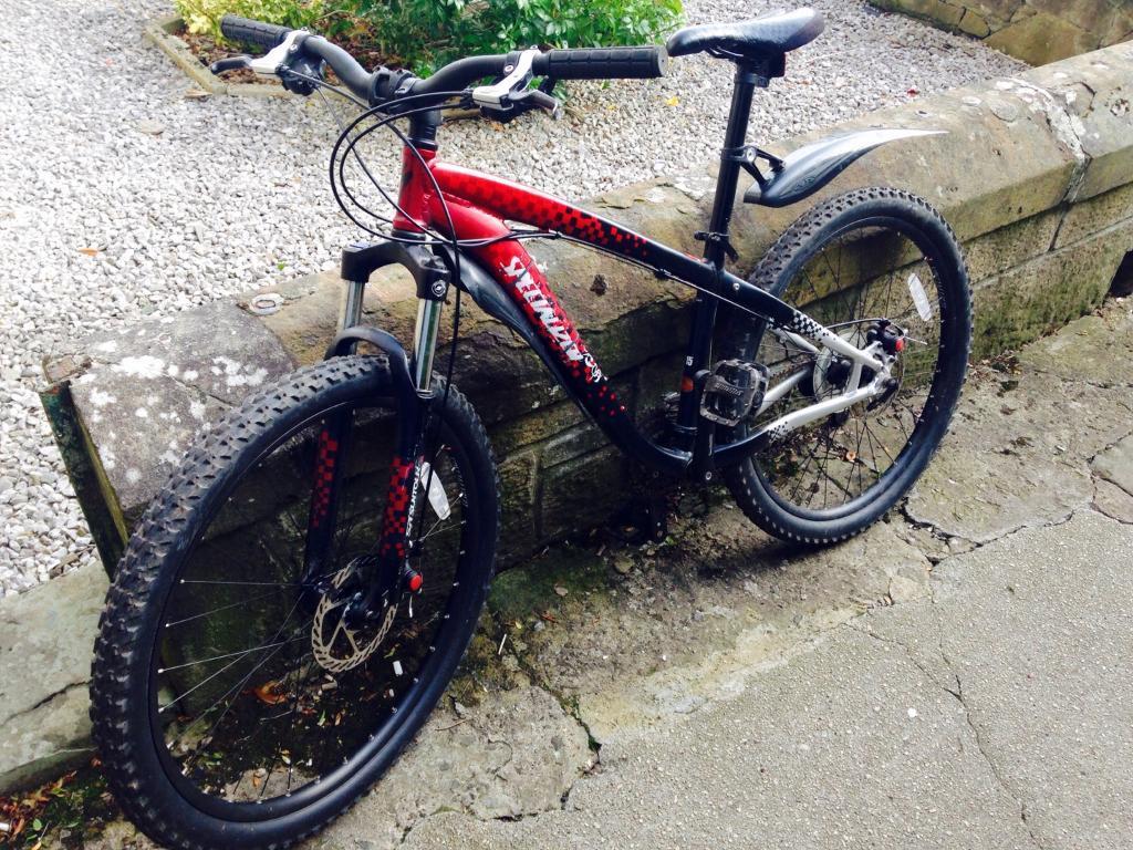 Red and Black MT Logo - Specialized p1 all mountain red and black mountain bike | in Dundee ...