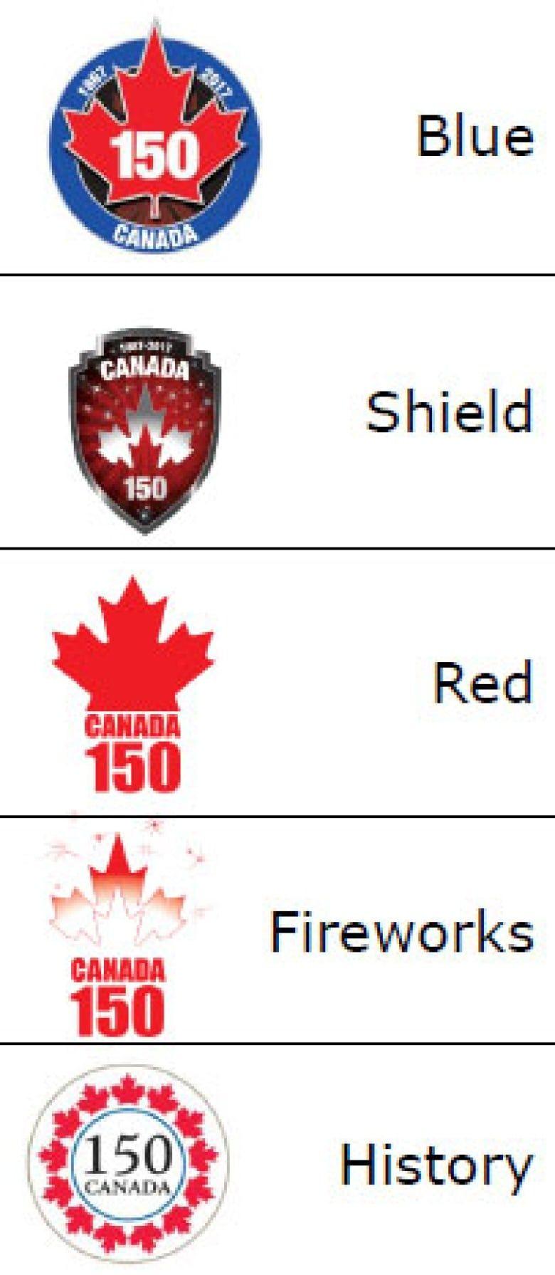 Canada Government Logo - Canada's 150th birthday logos tested ahead of 2017 anniversary. CBC