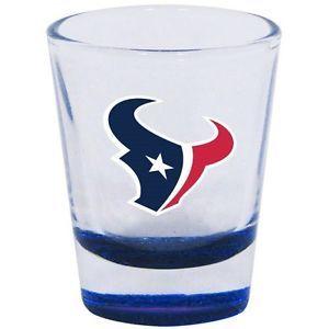 Houston Texans Fans Logo - Houston Texans Highlight Shot Glass 2 oz Round NFL Sports Football ...