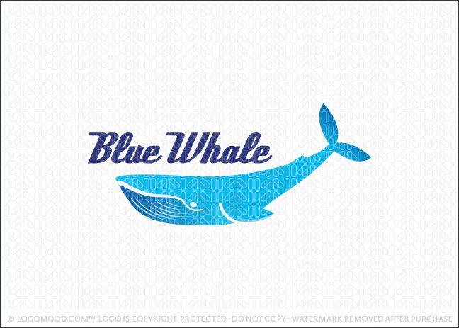 Blue Whale Logo - Readymade Logos Blue Whale