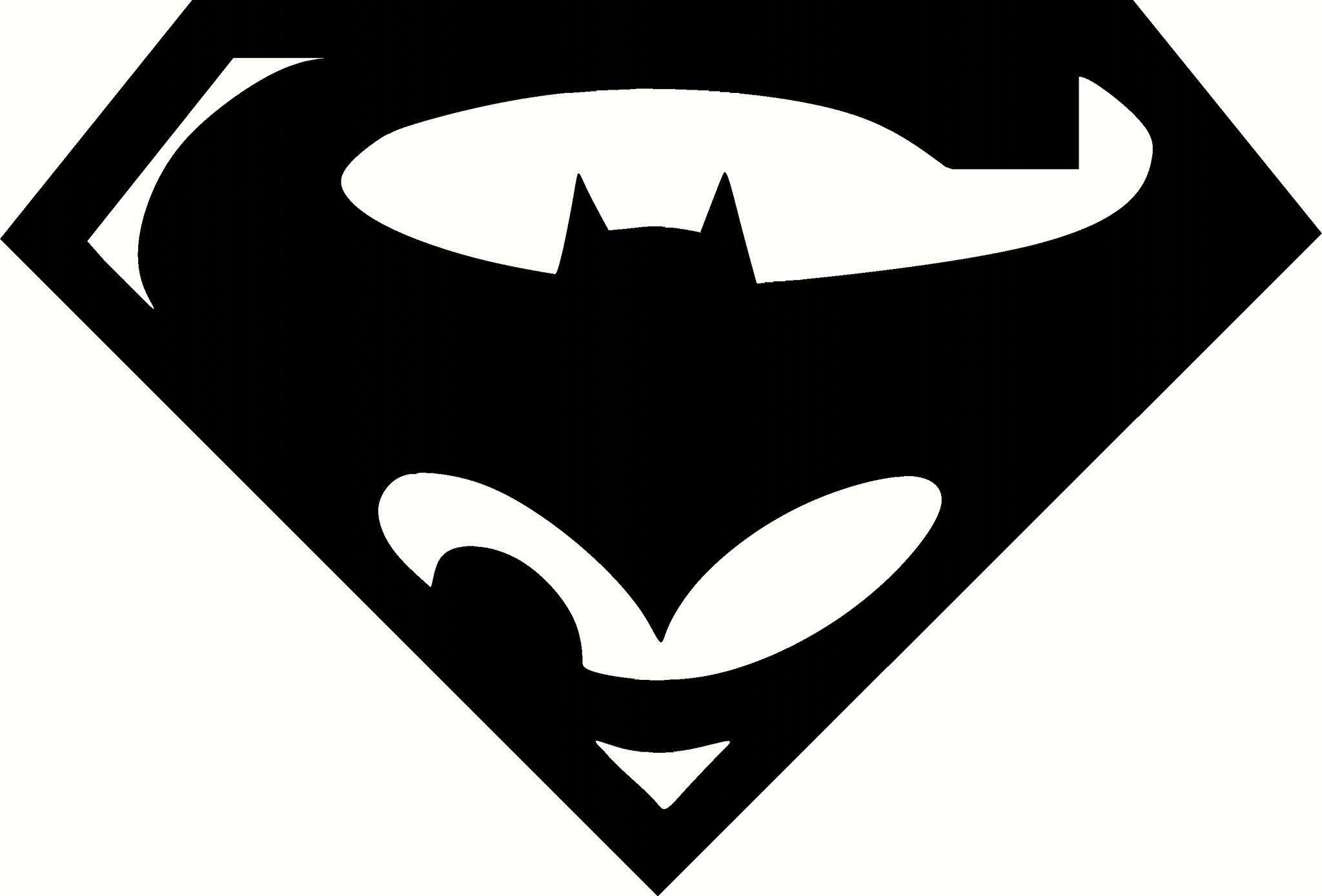 Super Bat Logo - Super/Bat Logo Vinyl Decal Graphic - Choose your Color and Size ...