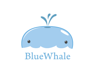 Blue Whale Logo - Blue Whale Designed by lewps | BrandCrowd