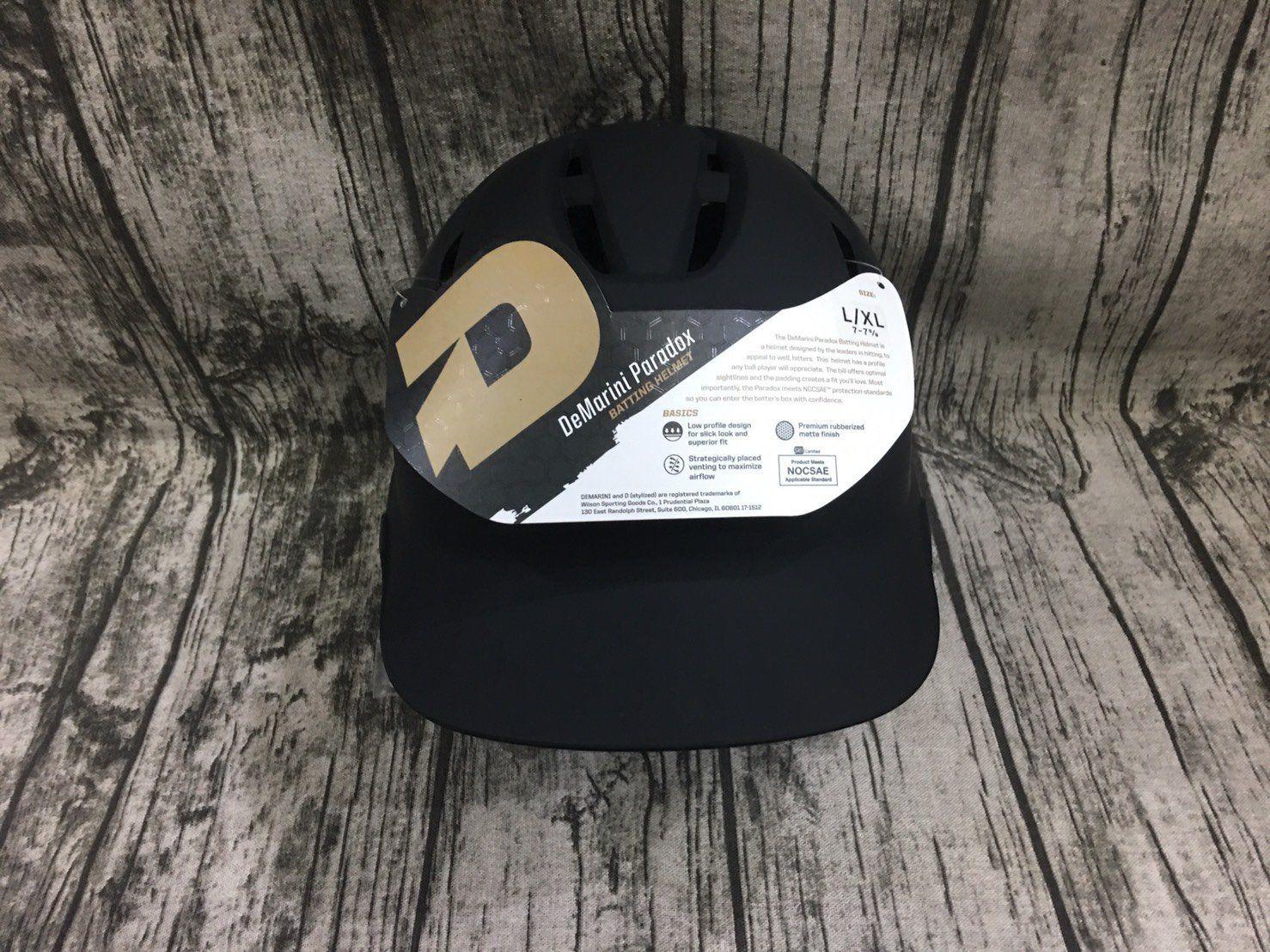DeMarini Sporting Good Logo - DeMarini Paradox Batting Helmet Wilson Sporting Goods