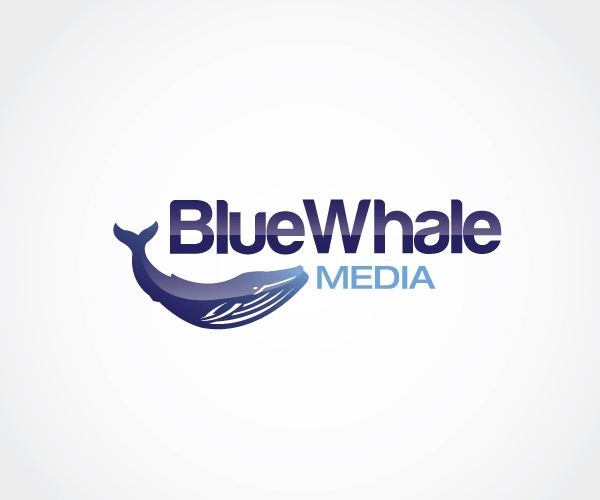 Blue Whale Logo - 70+ Best Whale Logo Design Example for your Inspiration