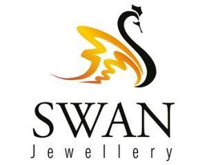 Jewelry with Swan Logo - Jewelry Store Logo Designs. Jewelry Logo Design. Responsive