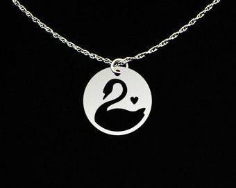 Jewelry with Swan Logo - Swan jewelry | Etsy