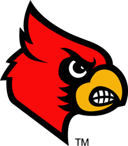 Cardinal Bird Football Logo - Louisville Cardinals Logo. College Football Logos. Cardinals