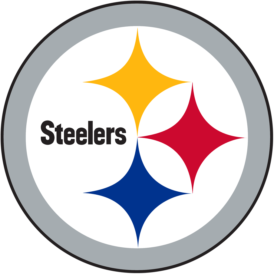 Grey and Red Football Logo - Pittsburgh Steelers Primary Logo Football League NFL