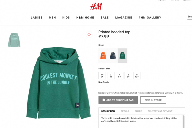 H&M Clothing Logo - H&M Issues Apology After Accusations of Racist Ad | CMO Strategy ...