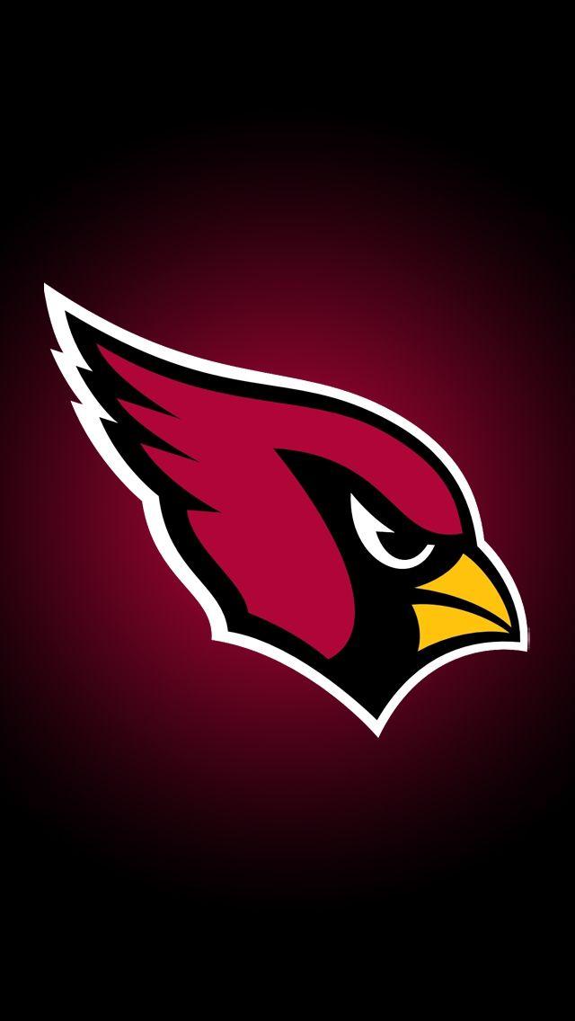 Cardinal Bird Football Logo - NFL - Arizona Cardinals #iPhoneWallpaper | NFL | Cardinals, Nfl ...
