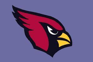 Cardinal Bird Football Logo - How to Draw The Arizona Cardinals Logo, Nfl Team Logo - DrawingNow