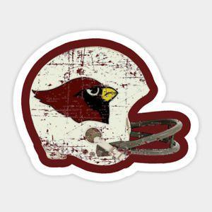 Cardinal Bird Football Logo - NFL Football Arizona Cardinals Bird Logo Vinyl Decal Laptop Car ...