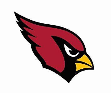 Cardinal Bird Football Logo - Amazon.com: Arizona Cardinals Wall Art | 3 Size NFL Football Logo ...
