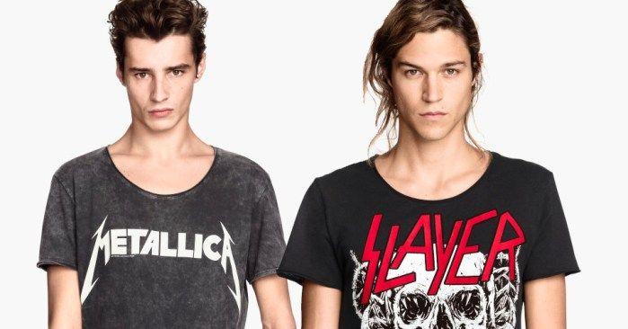 H&M Clothing Logo - H&M Now Sell SLAYER & METALLICA T Shirts For A Lower Price Than