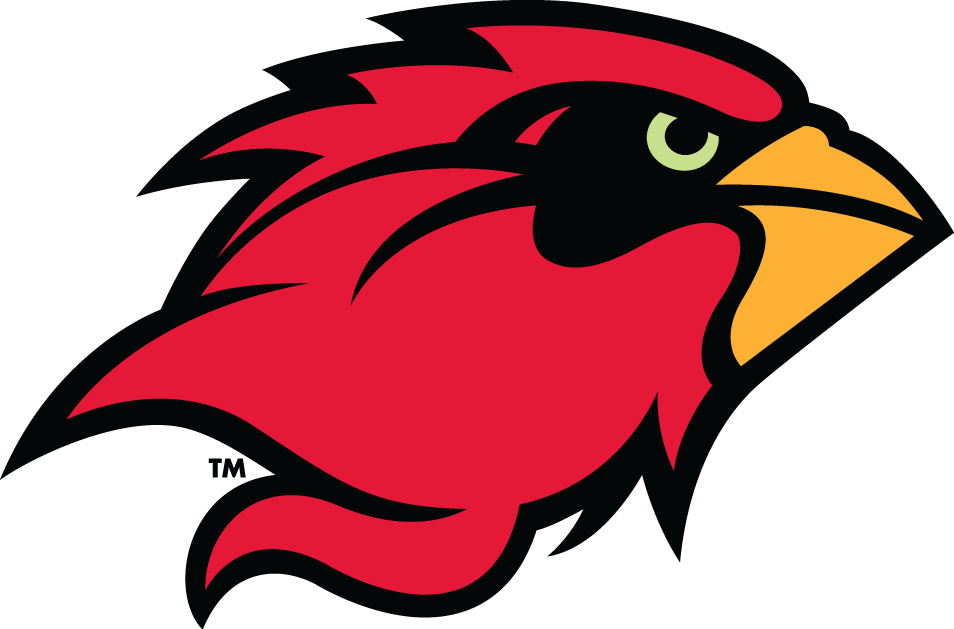 Cardinal Bird Football Logo - Lamar Cardinals