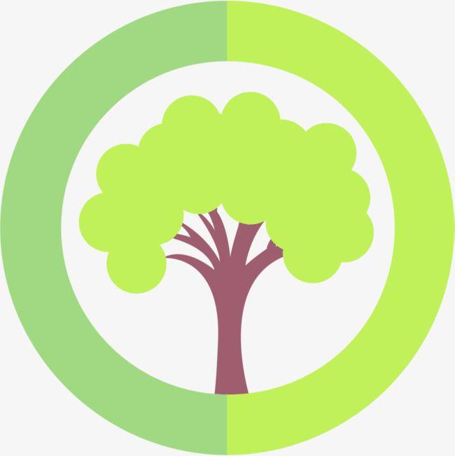 Tree in Circle Logo - Green Tree Circle, Tree Clipart, Circle Clipart, Green PNG Image and ...