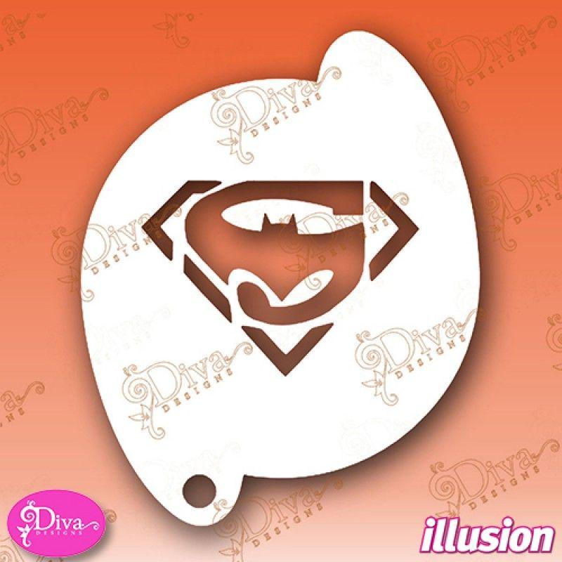 Bat Face Logo - Diva Super Bat Logo