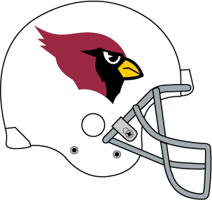 Cardinal Bird Football Logo - Arizona Cardinals Helmet - National Football League (NFL) - Chris ...