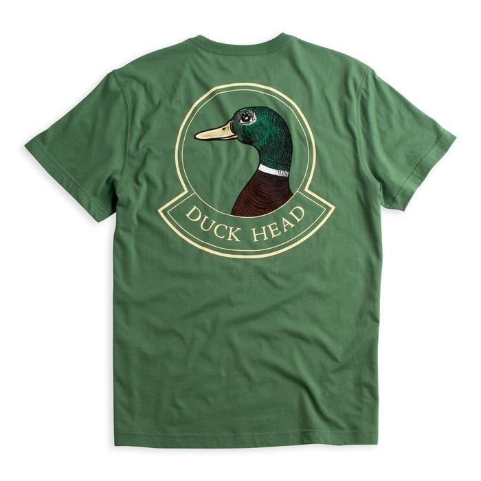 Camo Duck Head Logo - T Shirts