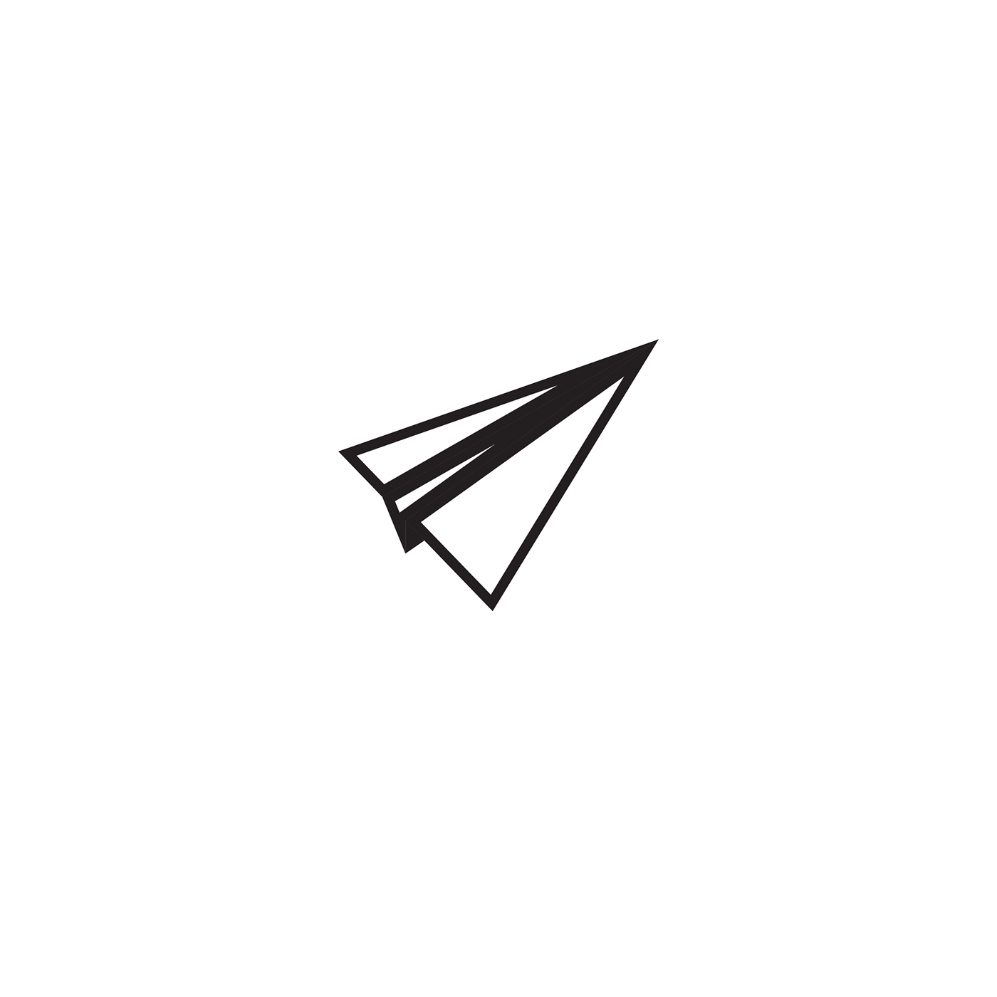 Airplain Logo - Paper Airplane - Logo Mark on Behance