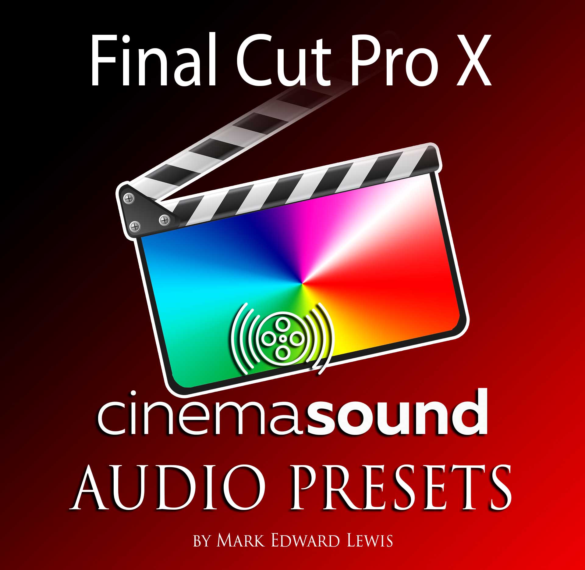 Final Cut Pro Logo - Final Cut Pro X Audio Presets Library - Cinema Sound