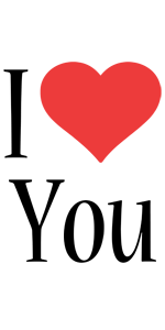I Love You Logo - You Logo | Name Logo Generator - I Love, Love Heart, Boots, Friday ...
