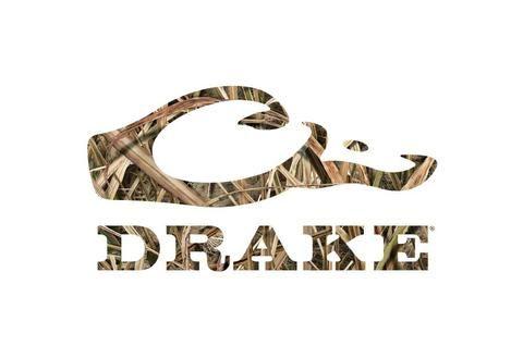 Camo Duck Head Logo - Stickers and Decals