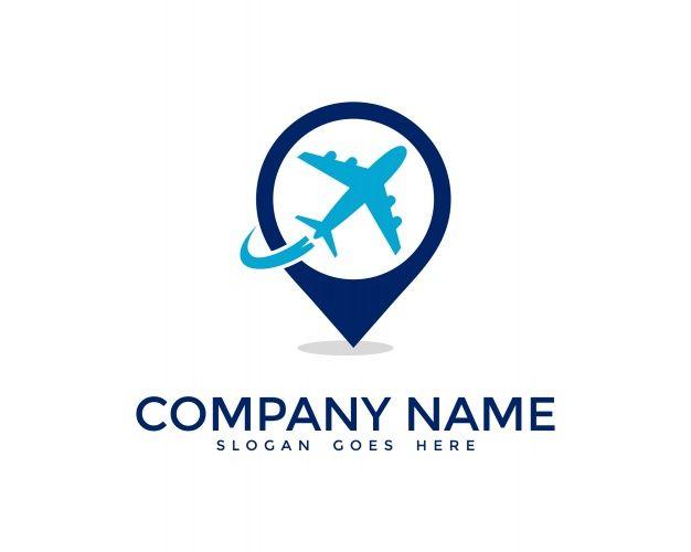 Airplane Logo - Airplane logo design Vector