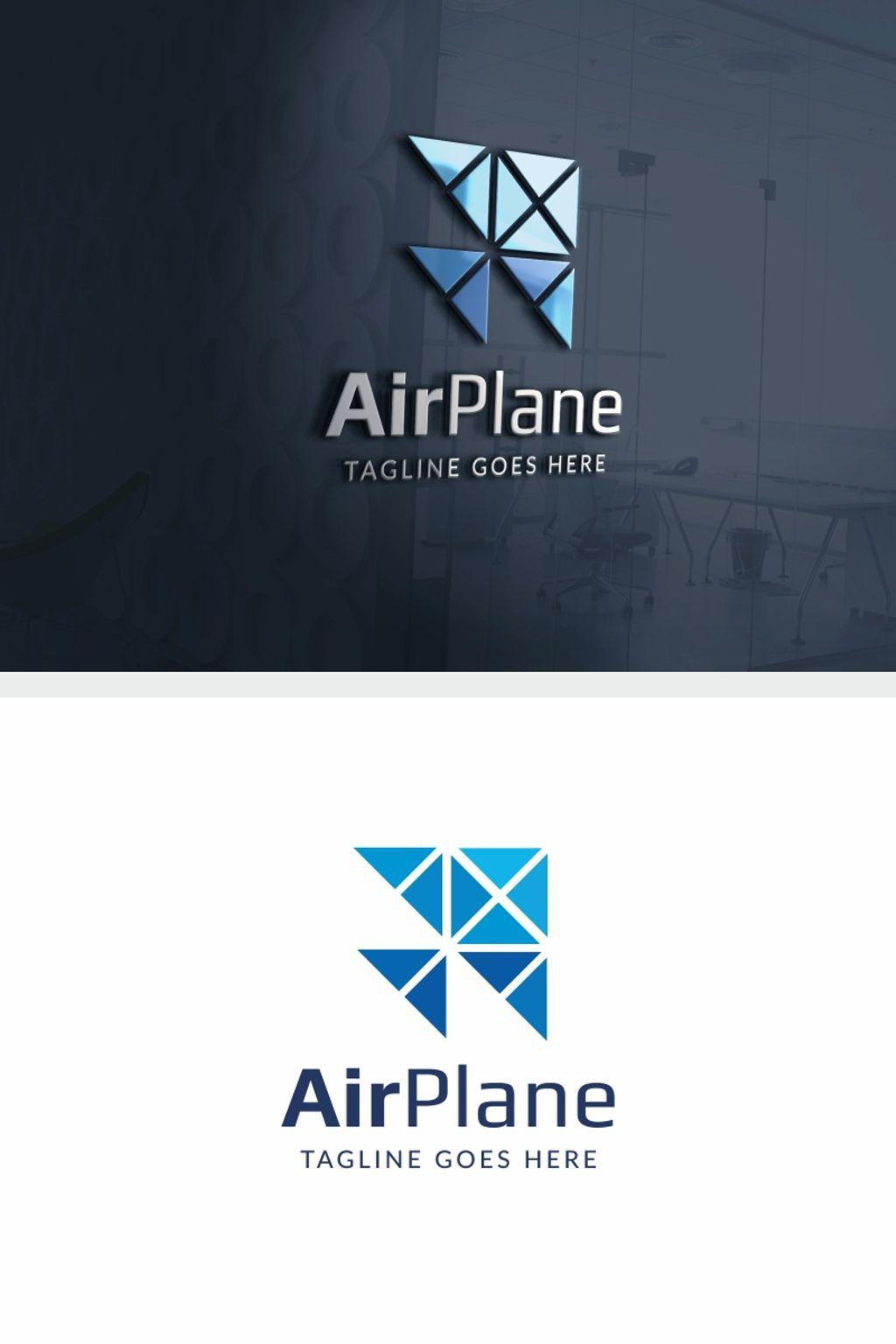 Airplane Logo - AIRPLANE Template