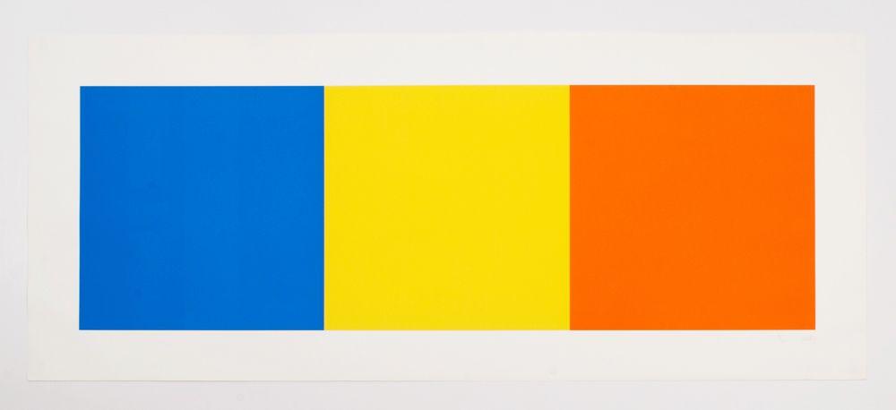 Blue and Yellow Square Logo - Ellsworth Kelly: Blue Yellow and Red Squares
